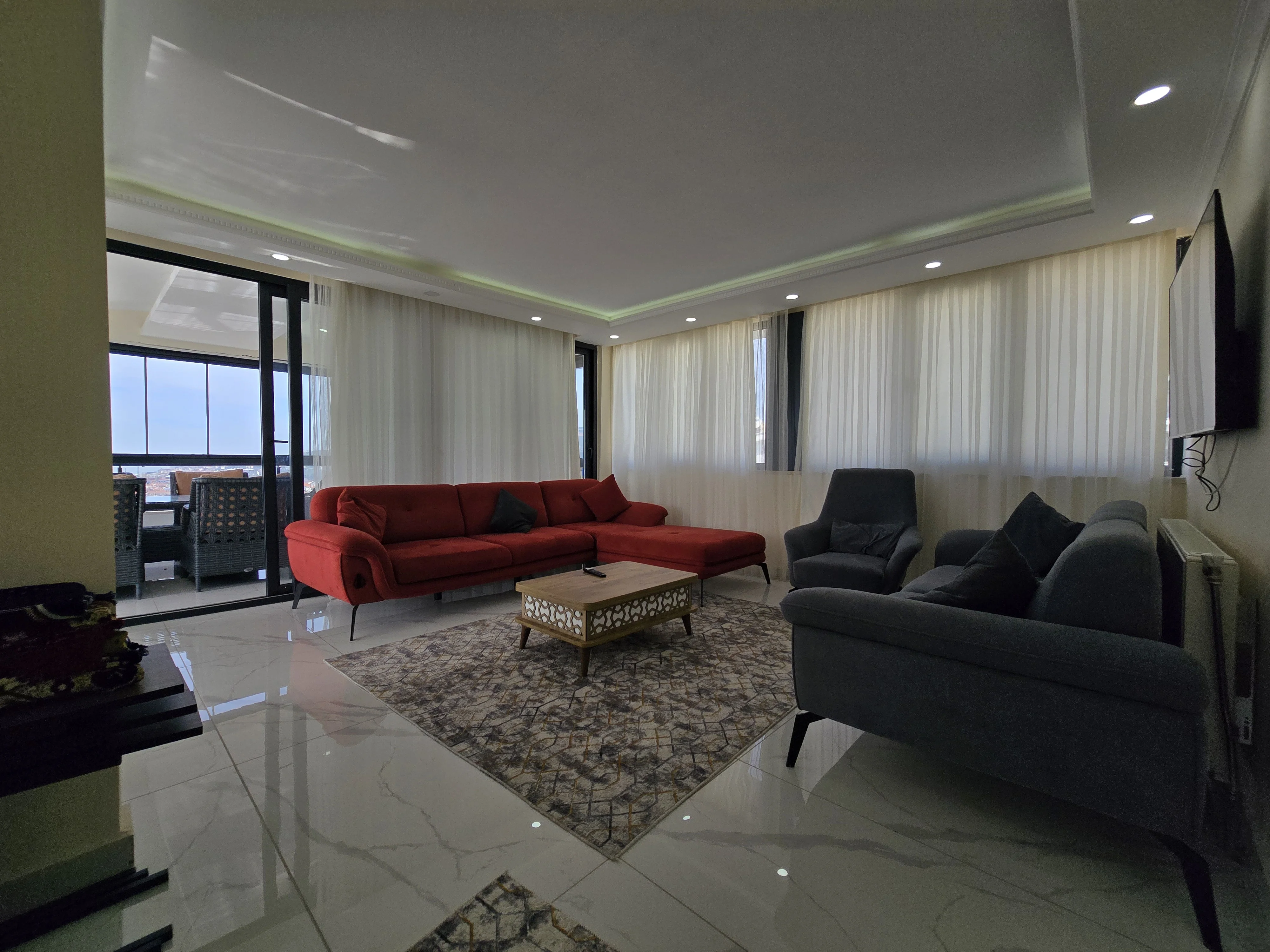 3+1 Suit Daire Oturma Odası